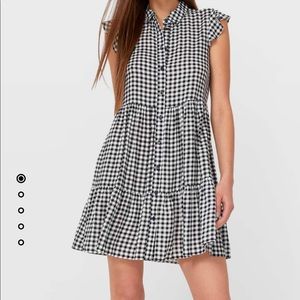 Stradivarius Sleeveless Shirt Dress